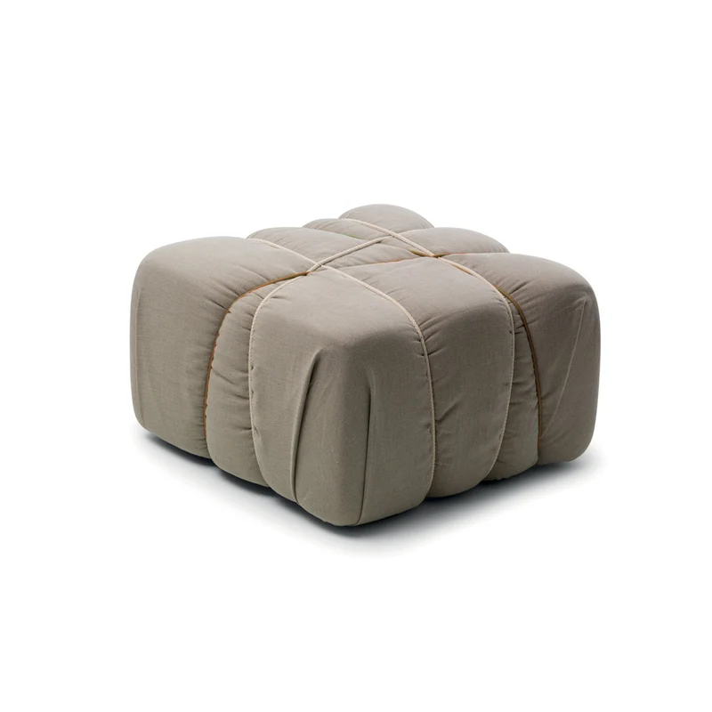 Padded Ottoman CHE PAKKO! by Marcantonio for Mogg
