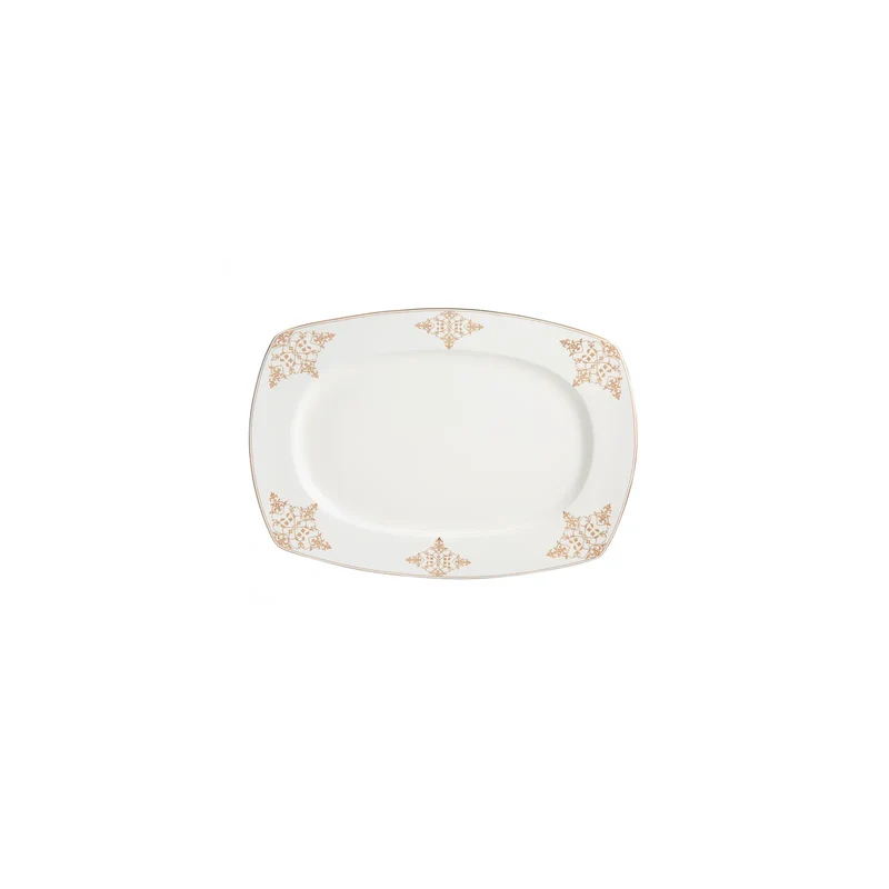 Karaca Melina Fine Cream Tafelservice- Set in für 12 Personen- 60-teilig