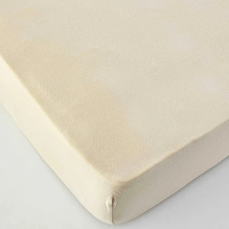 Karaca Home Spannbettlaken Beige Baby (70x140 cm) Öko-Tex Zertifiziert