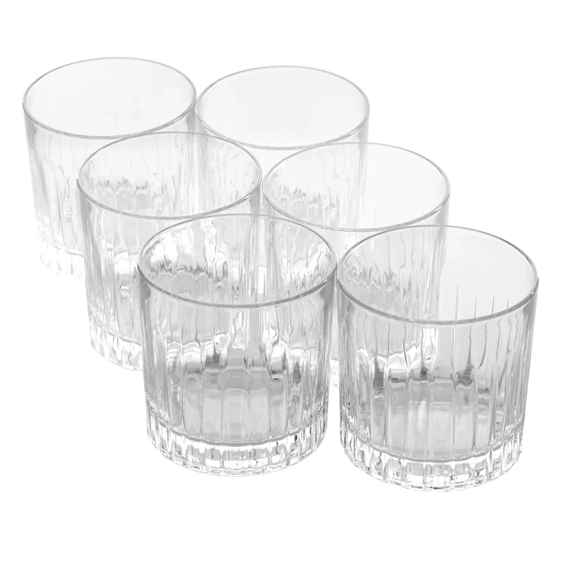 Rcr Timeless Whiskey Glas 6 Teilig, 310 ml