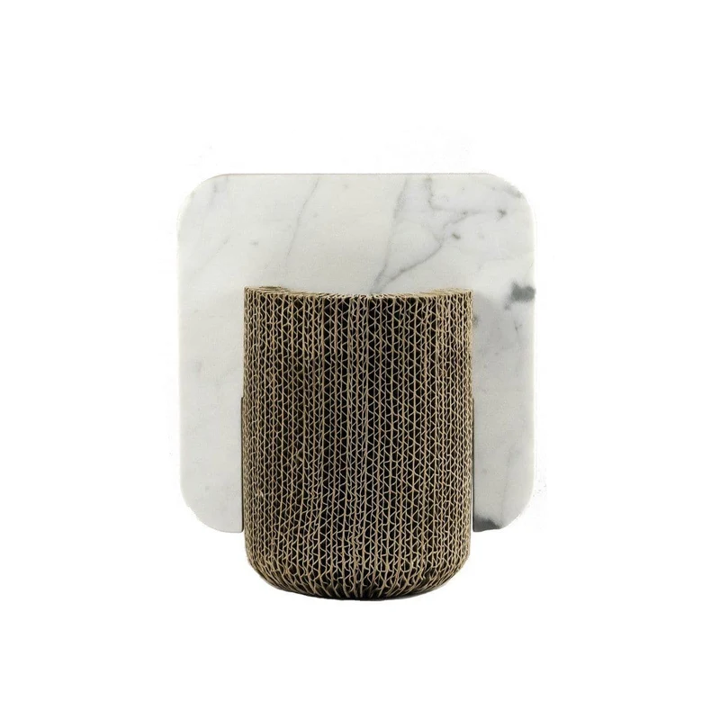 Cardboard & Marble Vase CONFINE Container
