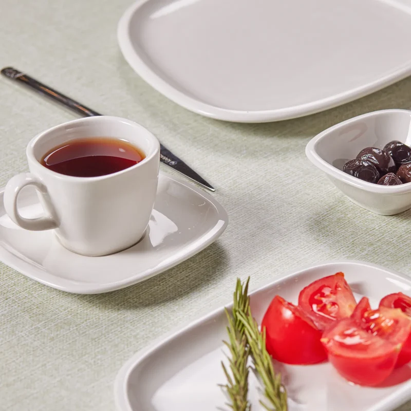 Karaca Lena für 6 Personen Frühstücksset und Servierschalen, 26 Teilig