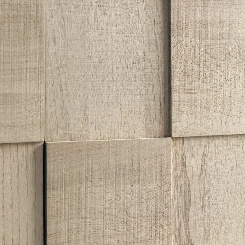 Walnut Wood Sideboard ARTES Concreta Doors by Dale Italia