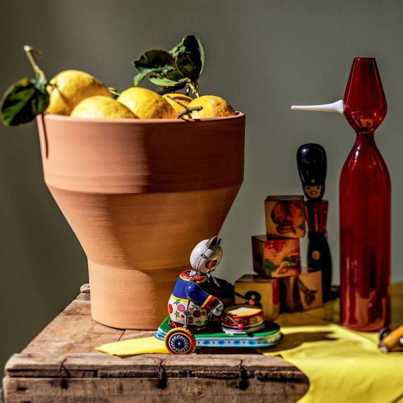 Murano Blown Glass Vase PINOCCHIO by Giulio Iacchetti for Interno Italiano