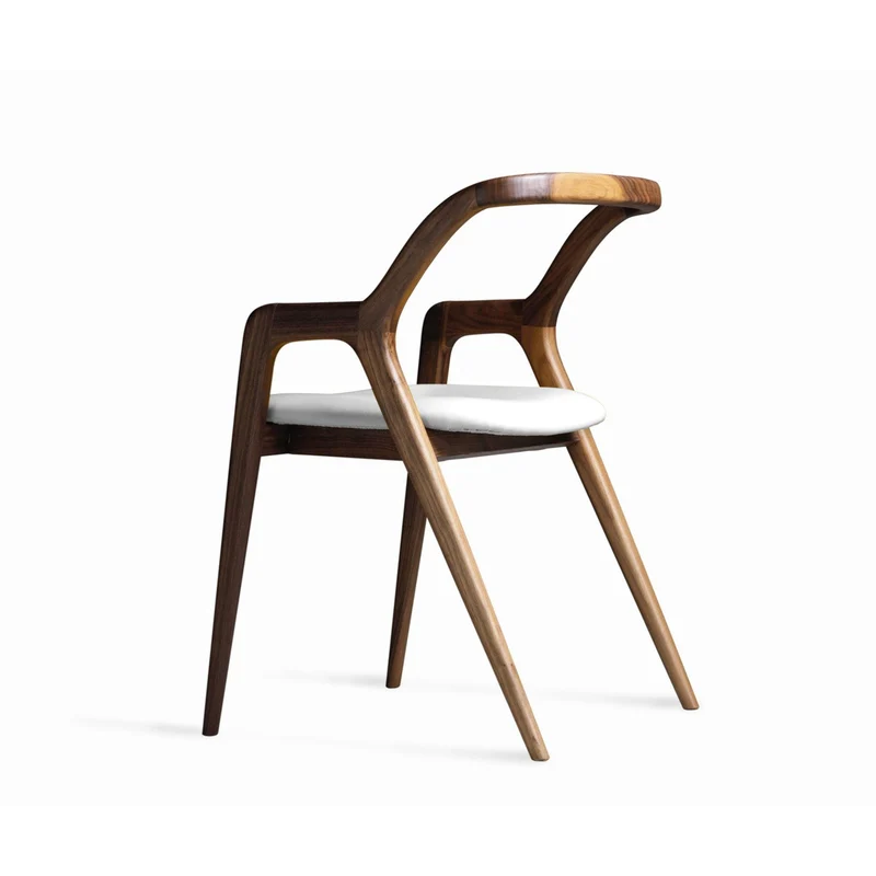 Walnut Wood Chair IN BREVE by Dale Italia