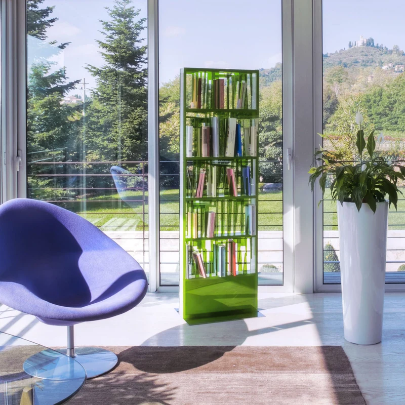 Plexiglass Bookshelf BOOKSHAPE Big by Lettera G - Limited Edition