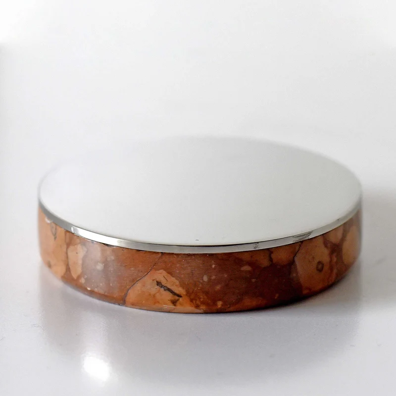 Marble and Stainless Steel Soap IS