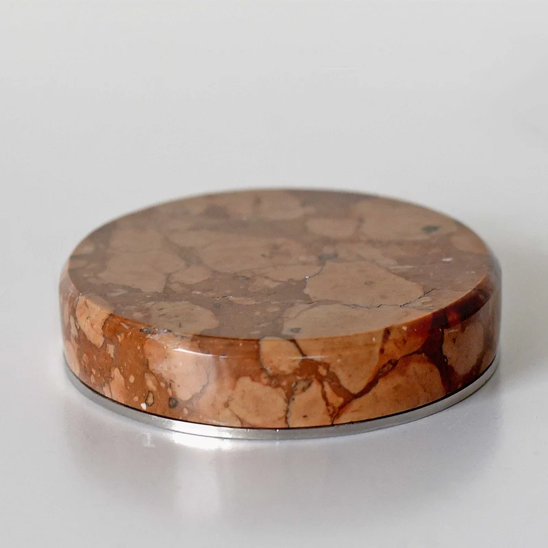 Marble and Stainless Steel Soap IS