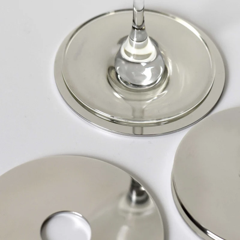 Stainless Steel Coasters IS - Set of Four