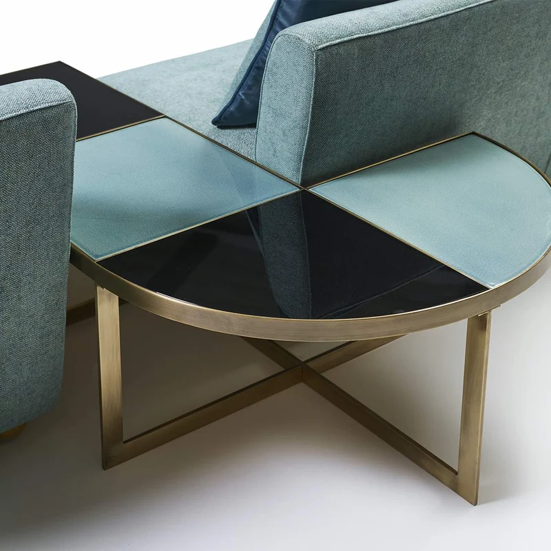 Right Side Two-Seater Sofa BAIA by Piero Angelo Orecchioni