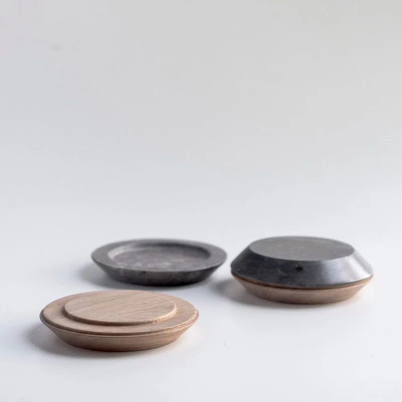 Marble & Wood Centrepiece MONDI PARALLELI Small