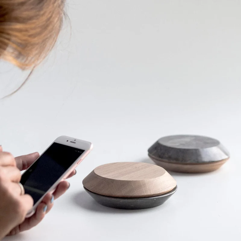 Marble & Wood Centrepiece MONDI PARALLELI Small