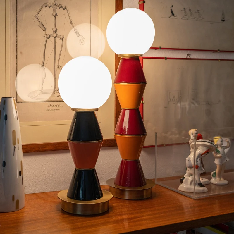 Small Table Lamp PALM by La Récréation for Marioni