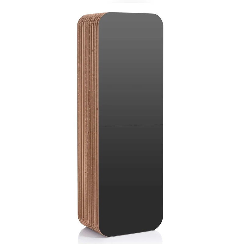 Modular Cardboard Bookcase MORETTO 135 Closed Back by Giorgio Caporaso for Lessmore