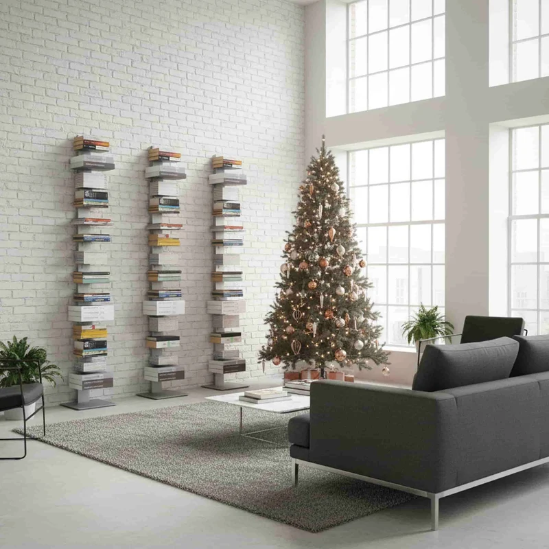 Metal Bookcase SAPIENS by Bruno Rainaldi for BBB Italia