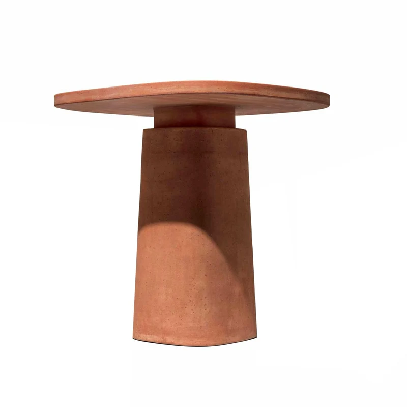 Terracotta Table GIOI - Natural- by Mario Scairato