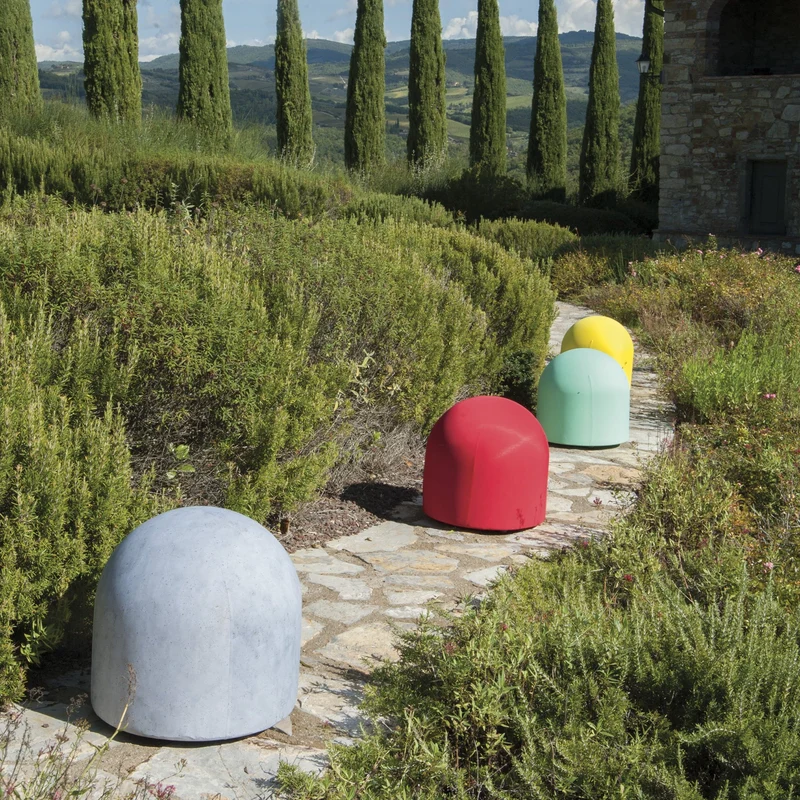 Pouf BARD by Giulio Iacchetti by Internoitaliano