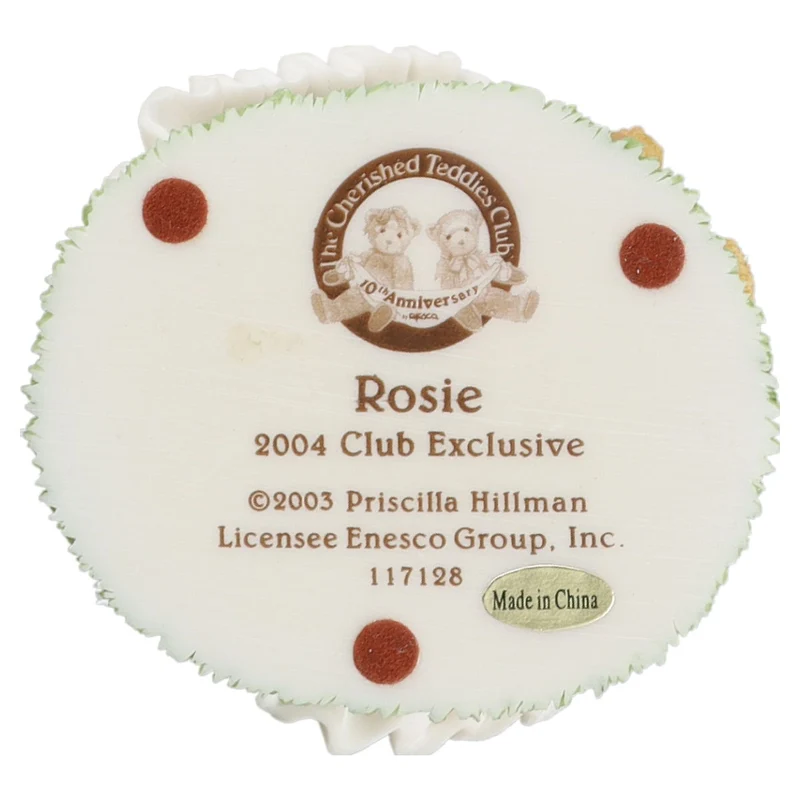 Teddy Rosie 2004 Club Exclusive 117128
