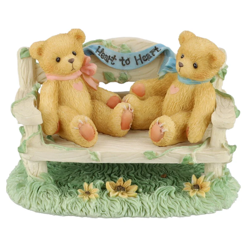 Teddy CRT240 Two Bears on Bench
