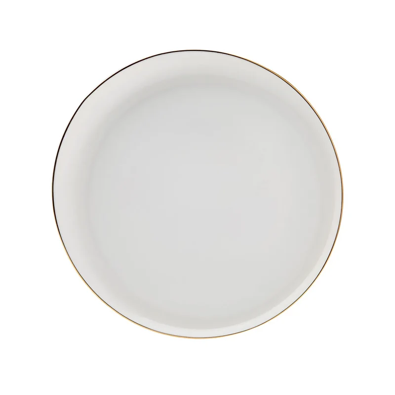 Karaca Fine Pearl Extra Wilderness 62-Teiliges 12-Personen Geschirrset Gold
