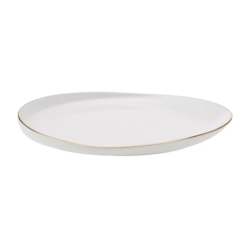 Karaca Fine Pearl Extra Wilderness 62-Teiliges 12-Personen Geschirrset Gold