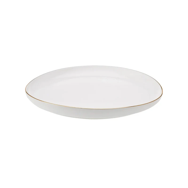 Karaca Fine Pearl Extra Wilderness 62-Teiliges 12-Personen Geschirrset Gold