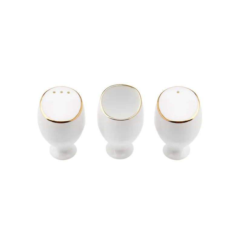 Karaca Fine Pearl Extra Wilderness 62-Teiliges 12-Personen Geschirrset Gold