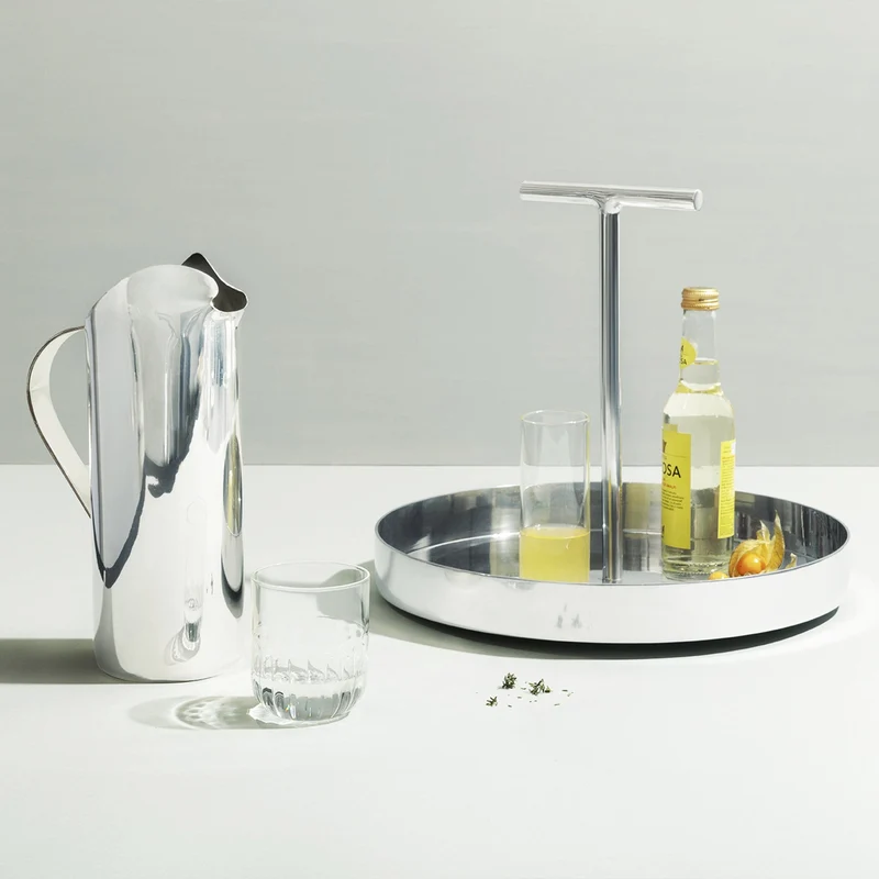 Silver-Plated Pitcher FOXY by Aldo Cibic for Paola C
