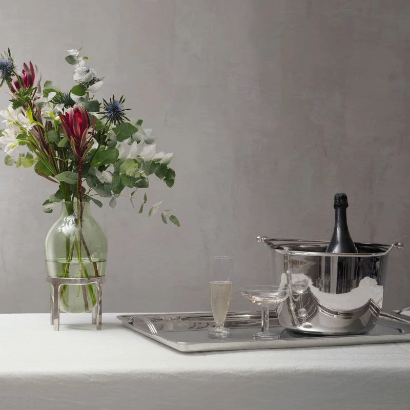 Stainless Steel Ice Bucket BUCKY by Aldo Cibic for Paola C