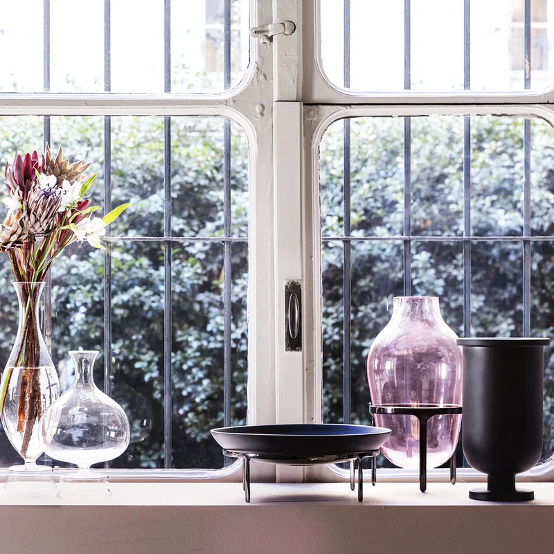 Pink Blown Glass Vase TITUS I Large by Jaime Hayon for Paola C