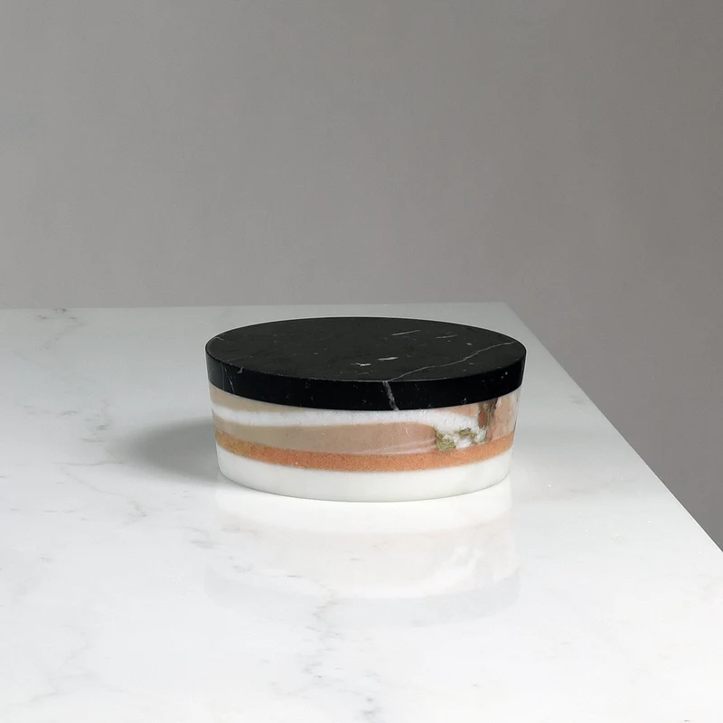 Marble Centrepiece CUM VIVERE by Bettisatti