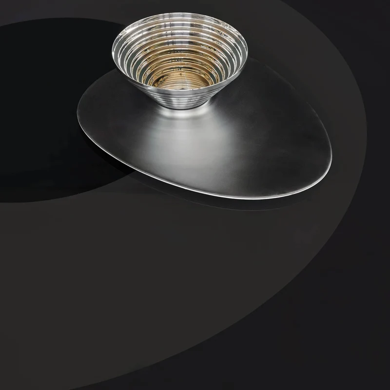Glass Round Table ROUNDEL by Claesson Koivisto Rune for Baleri Italia