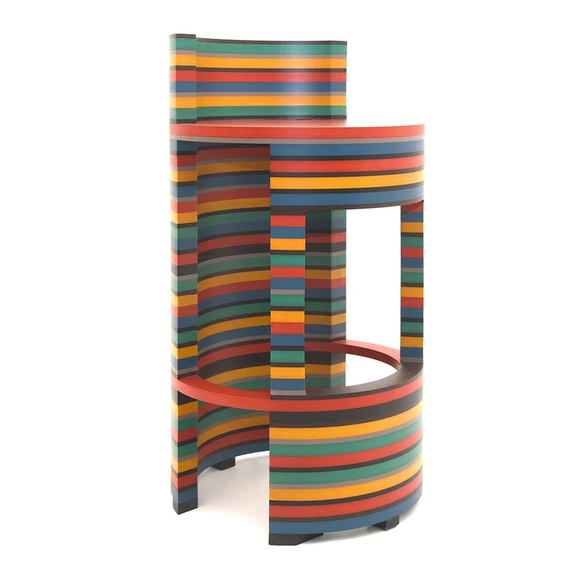 Stool CERCHIO Multicolour