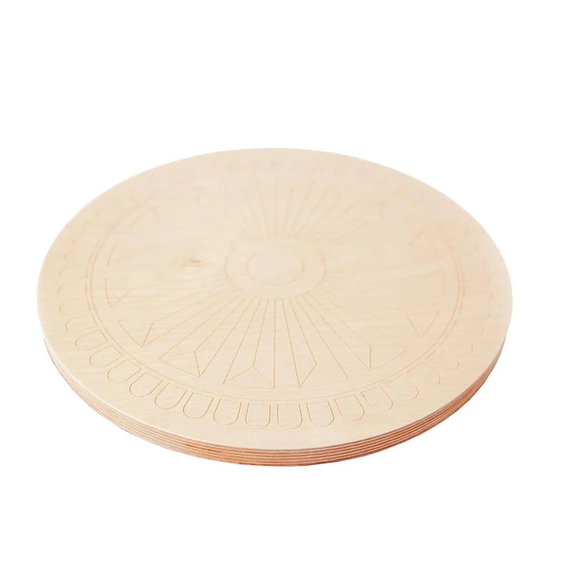 Lazy Susan and Centrepiece FORTUNATO Wood by Zag Design
