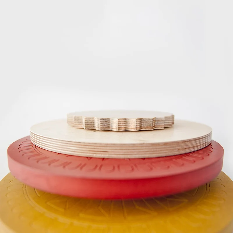 Lazy Susan and Revolving Centrepiece FORTUNATO Orange by Zag Design
