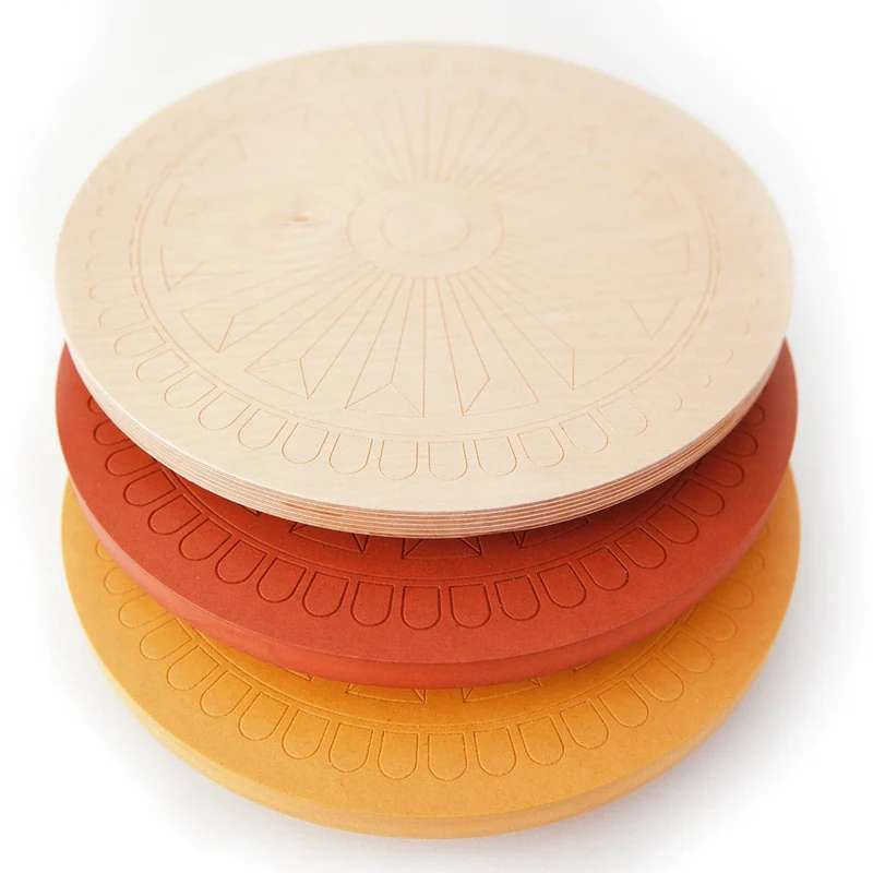 Lazy Susan and Centrepiece FORTUNATO Red by Zag Design