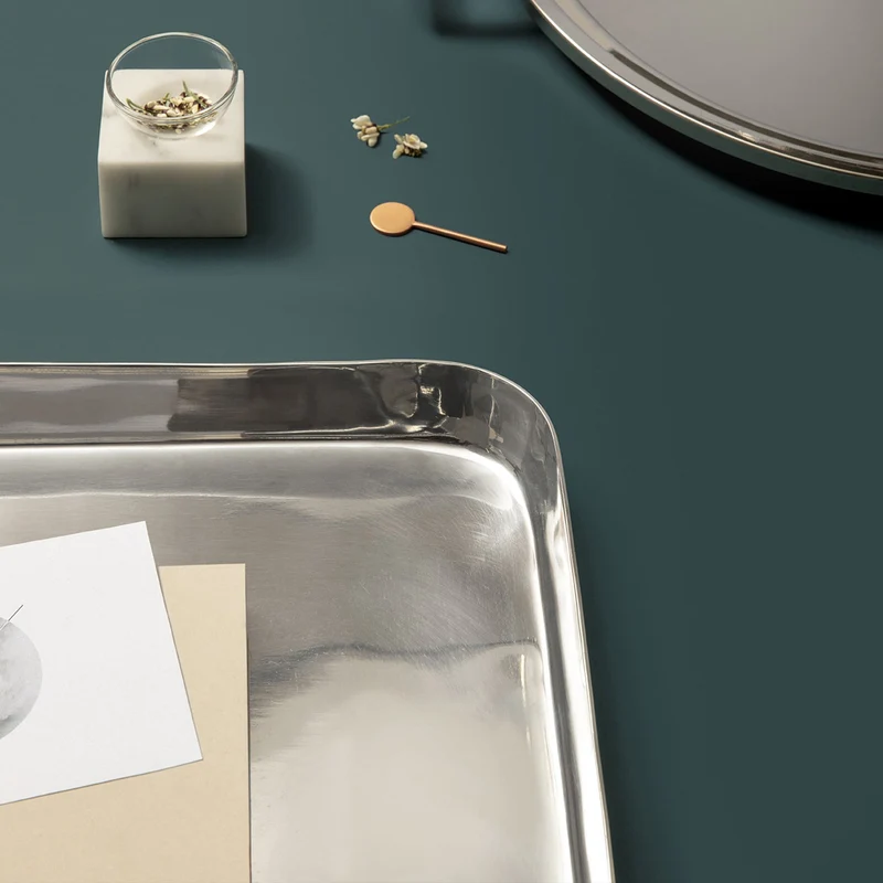 Blown Glass Bowl and Marble Stand HALF MOON Small by Elisa Ossino for Paola C
