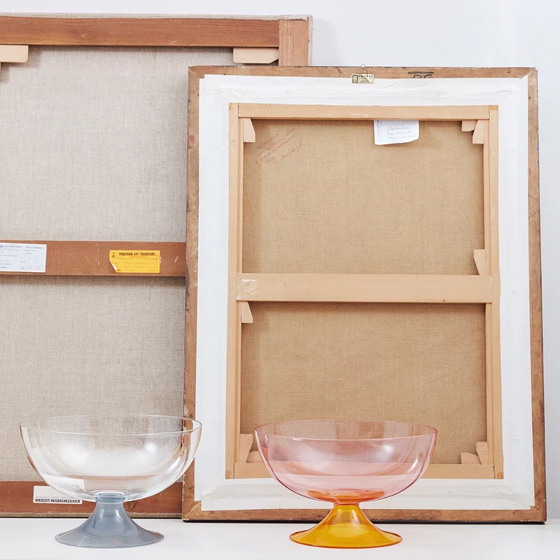Blown Glass Centerpiece CUPPONE by Aldo Cibic for Paola C