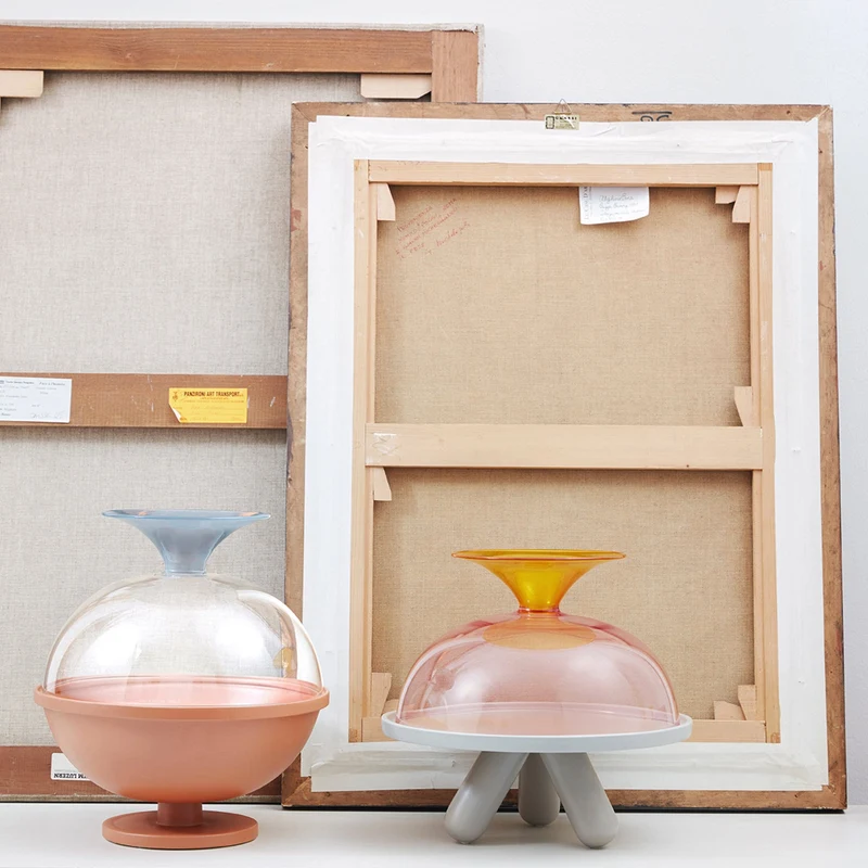 Blown Glass Centerpiece CUPPONE by Aldo Cibic for Paola C