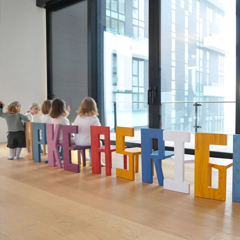 Kids Wood Chair EMMA by Evolwood