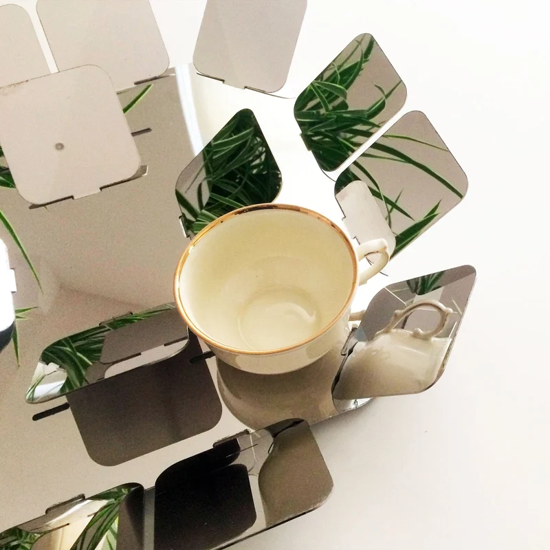 Steel Mirror Tray GENTILE by Denis Santachiara