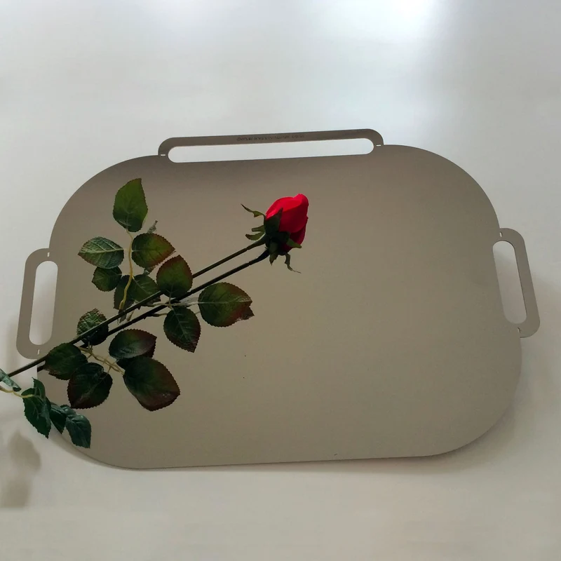 Steel Tray CORTESE by Denis Santachiara for Cyrcus Design