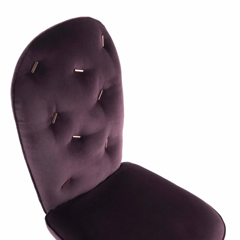 Upholstered Velvet Chair TTEMIC by Matteo Cibic
