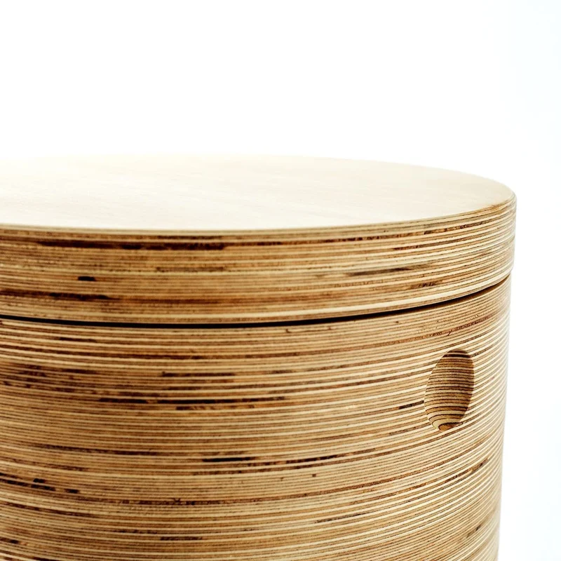 Container Stool in Birch GALA