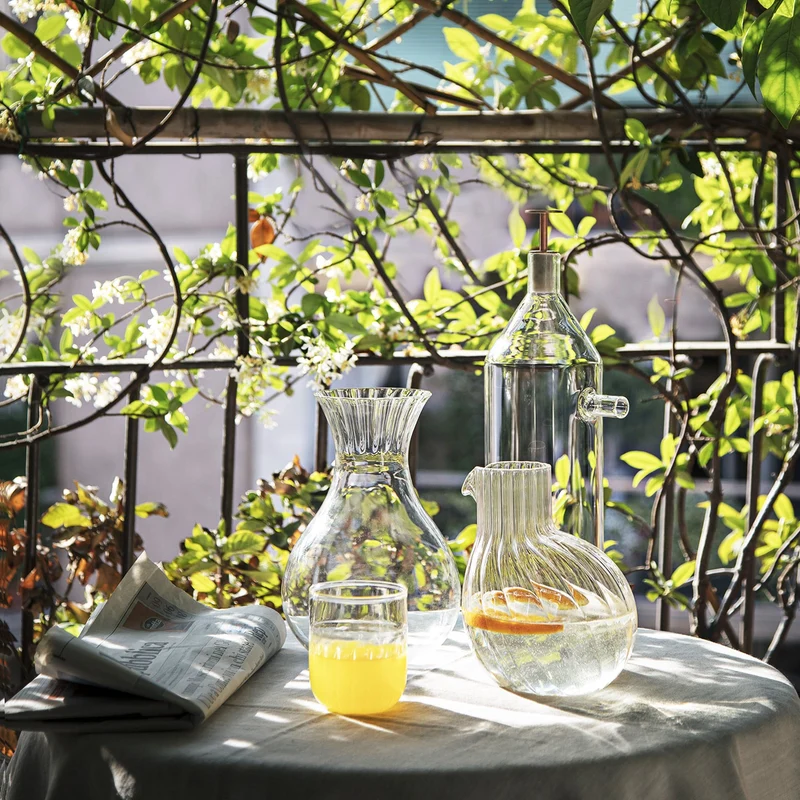 Blown Glass Pitcher DODÒ by Matteo Cibic for Paola C