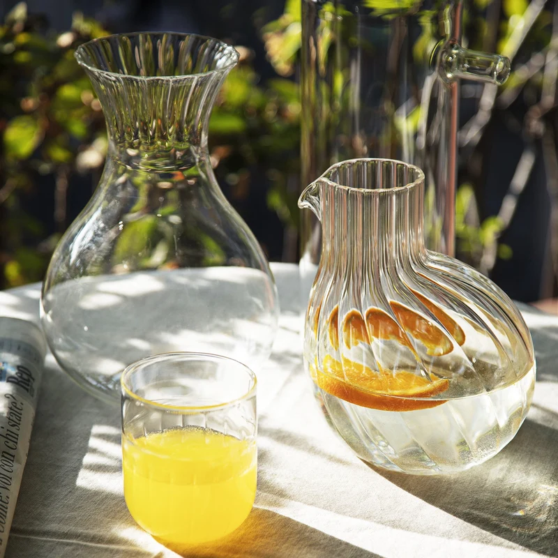 Blown Glass Pitcher DODÒ by Matteo Cibic for Paola C