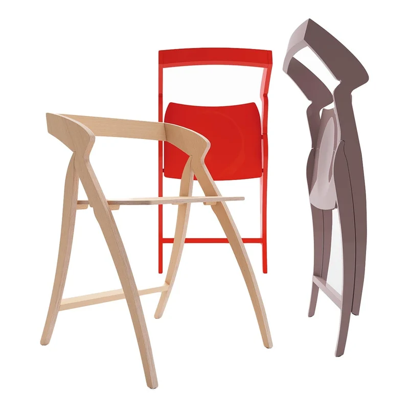 Folding Chair PASO DOBLE Beech Wood for BBB Italia