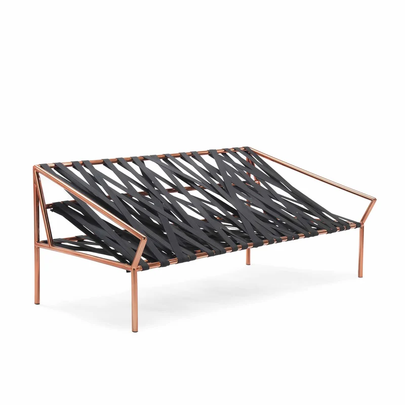 Metal Two-Seater Sofa LIGOMANCER by CTRLZAK