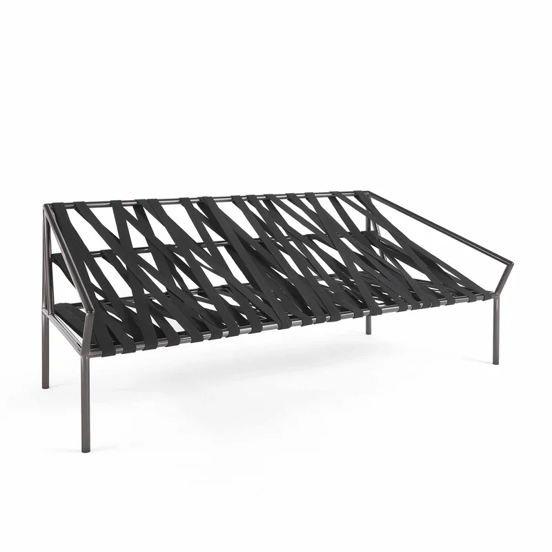 Metal Two-Seater Sofa LIGOMANCER by CTRLZAK