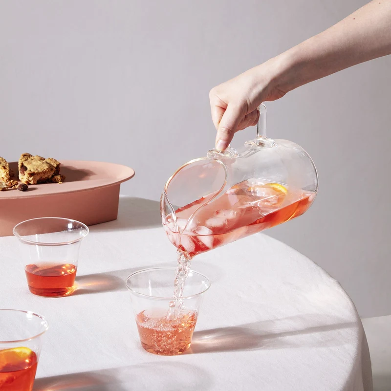 Blown Glass Pitcher FOXY by Aldo Cibic for Paola C